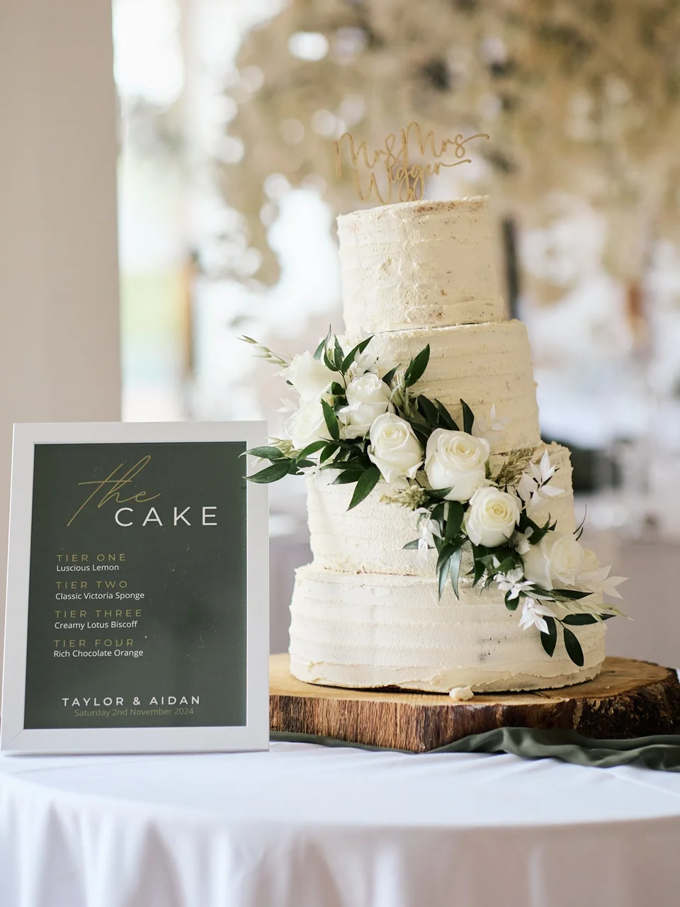 A moment from Taylor & Aiden’s wedding at White Dove Barns