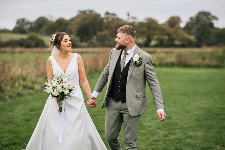 A moment from Taylor & Aiden’s wedding at White Dove Barns