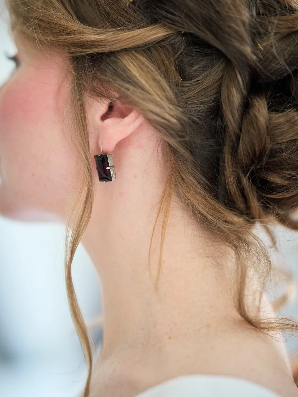 A moment from Rachel & Thomas’s wedding at Godwick Hall & Great Barn