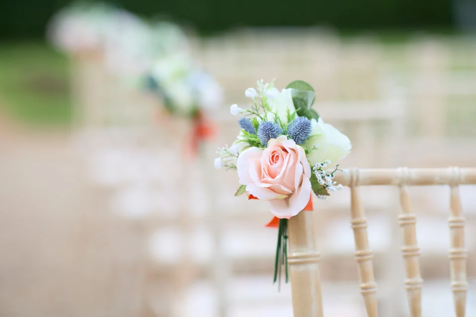 A moment from Alisa & Sam’s wedding at Pentney Abbey