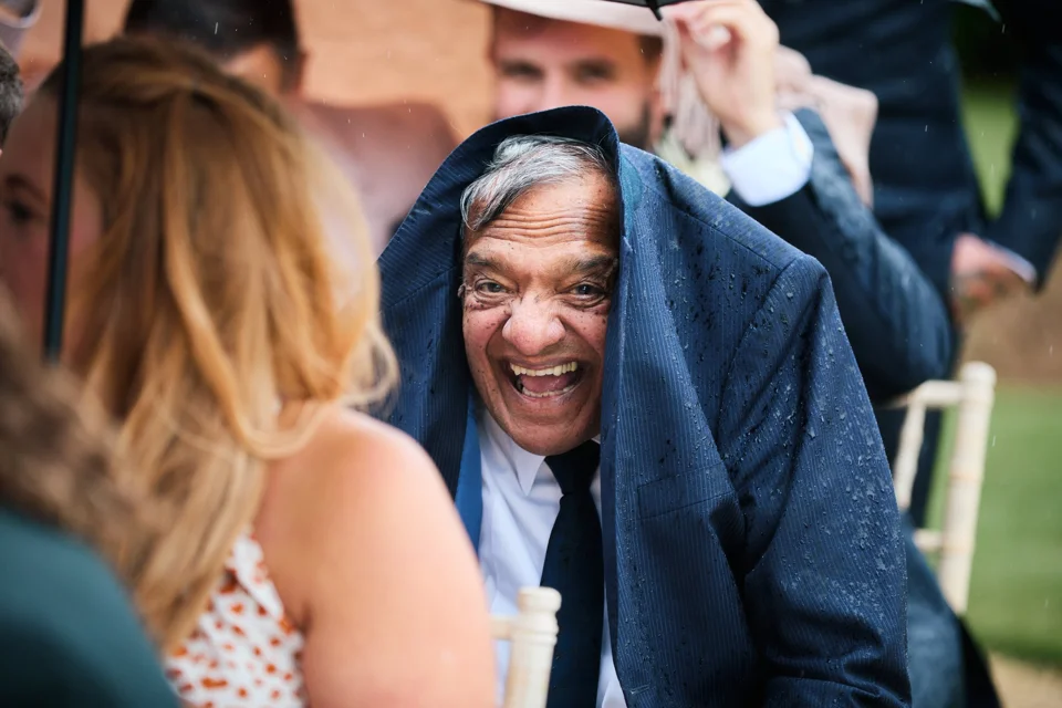 A moment from Alisa & Sam’s wedding at Pentney Abbey