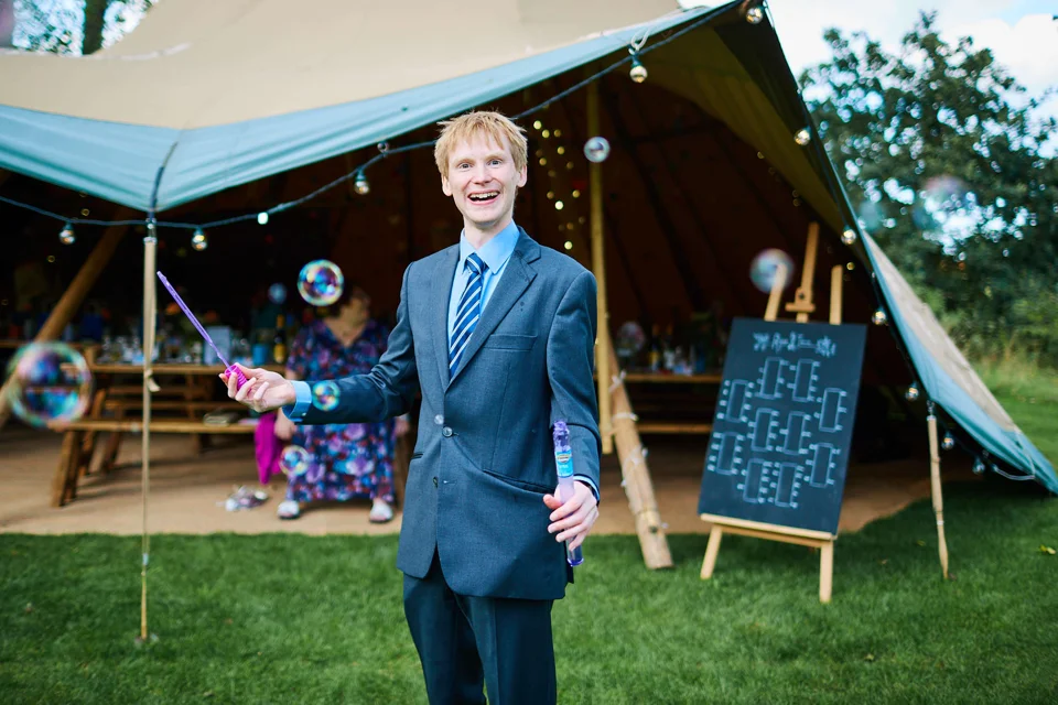 A moment from Jane & Ryan’s wedding at Hush Venues