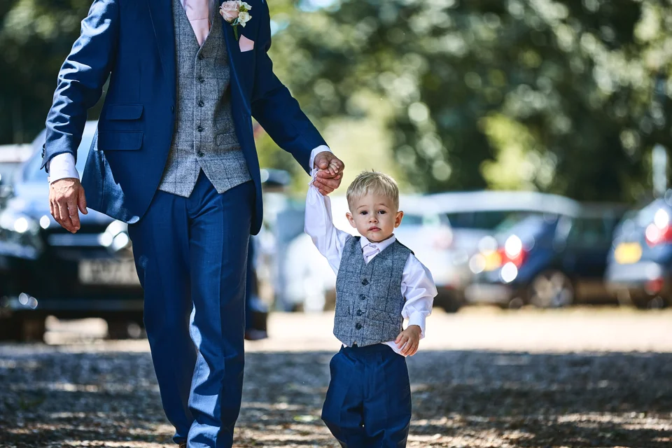 A moment from Katie & Callum’s wedding at Glebe Farm Barn
