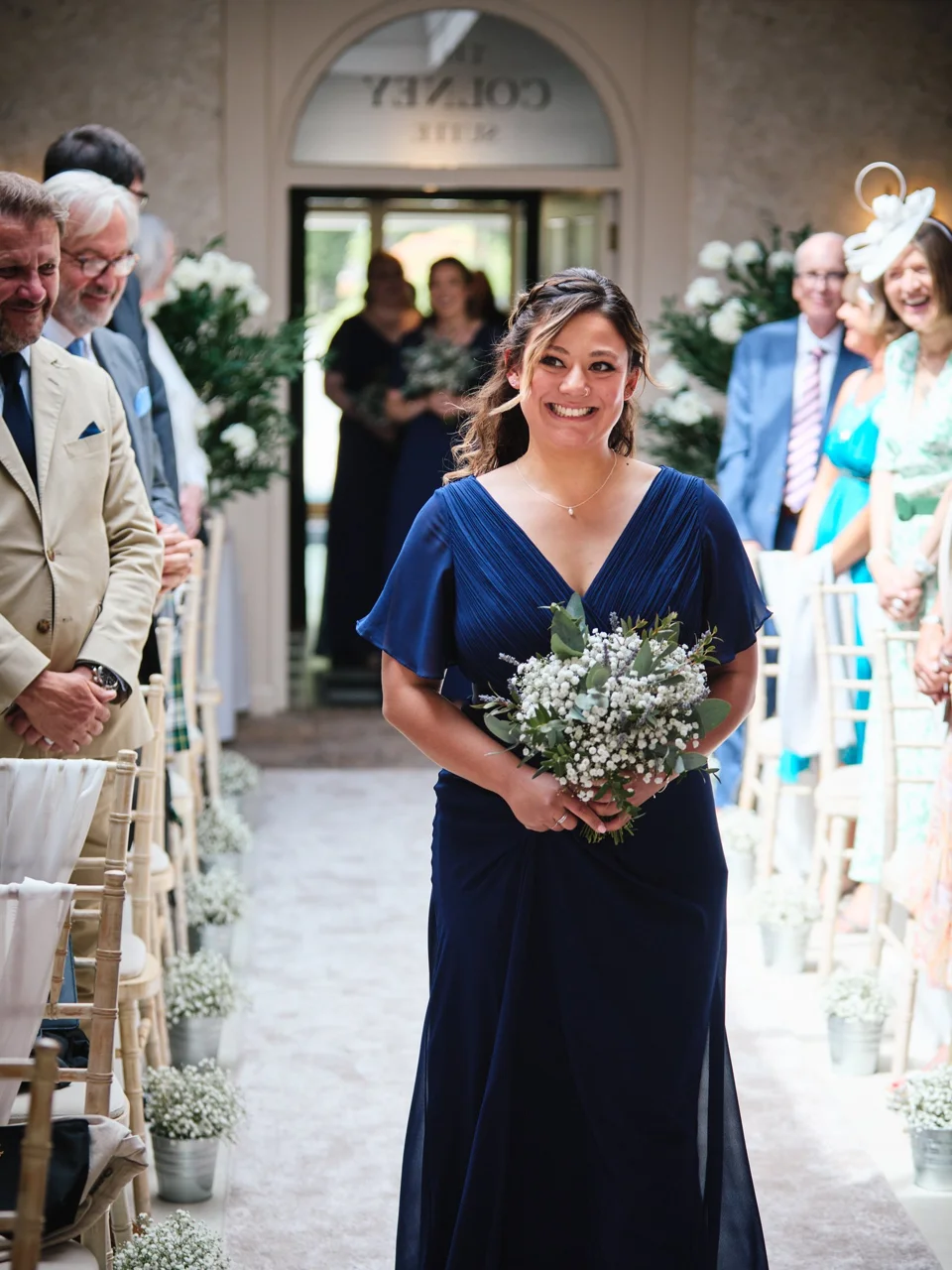 A moment from Charlie & Tom’s wedding at Park Farm Hotel