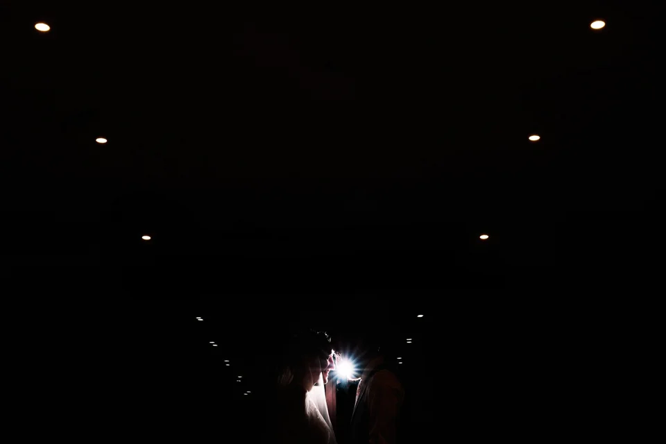 A moment from Faye & Paul’s wedding at Ivy House Country Hotel