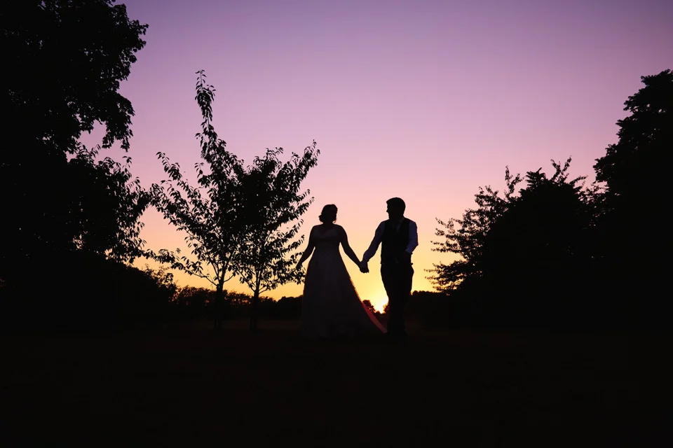 A moment from Harriet & Mark’s wedding at Hockwold Hall